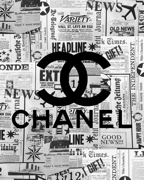 chanel wallpaper pinterest|chanel vintage wallpaper.